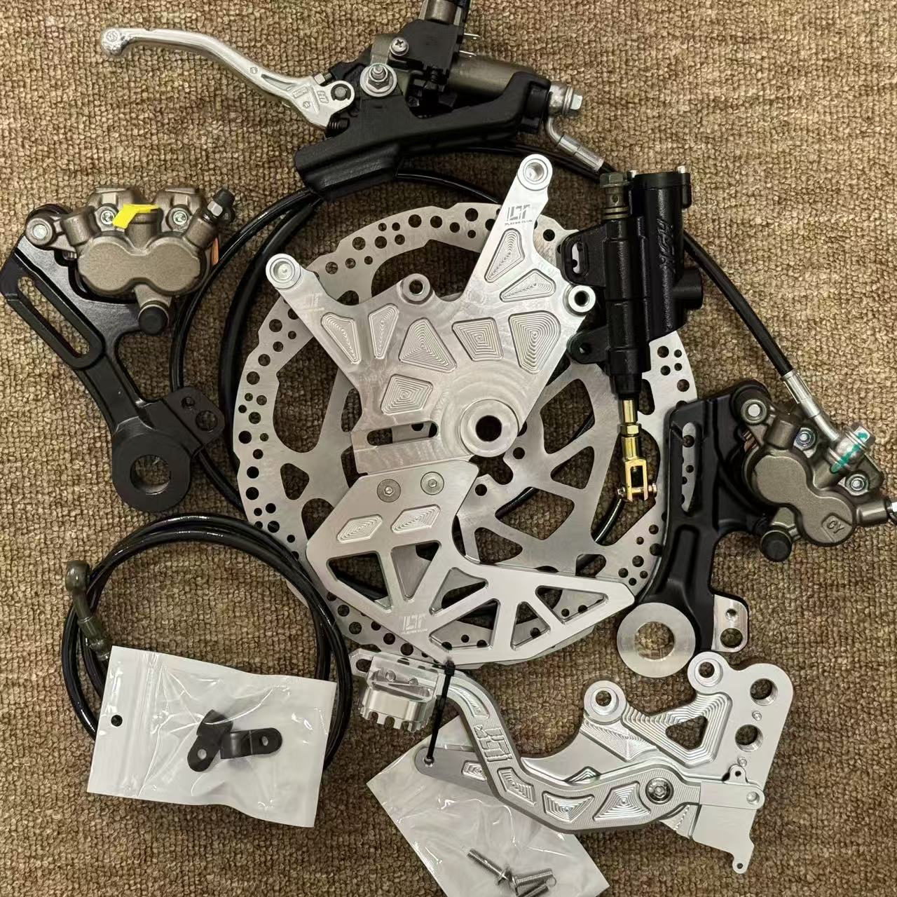 Kit Braket Kaliper Ganda untuk - Brake Caliper ulasan dan harga